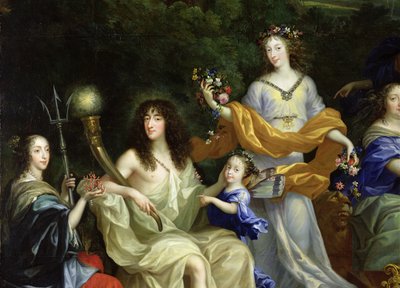 The Family of Louis XIV (detail) by Jean Nocret